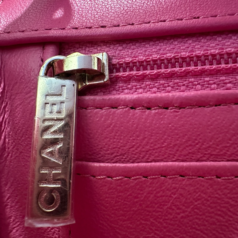 CHANEL MINICOCO CF20 淡金釦 山形紋-22