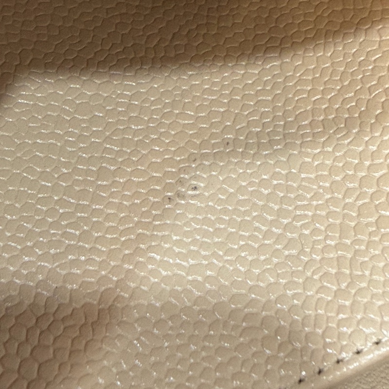 CHANEL A01112 coco 25 CF 奶茶色 膚色 荔枝皮 銀鍊 肩背包 口蓋包-59