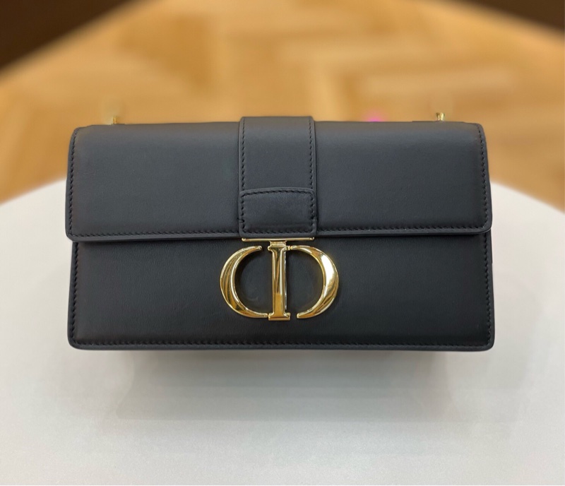 迪奧dior 30 Montaigne 可調節 牛皮革-0