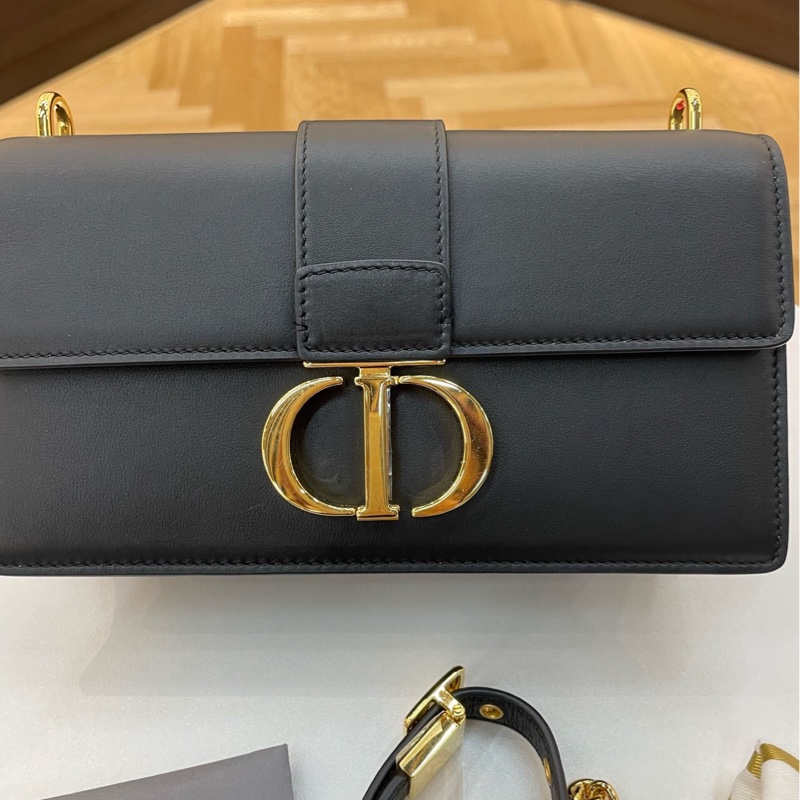 迪奧dior 30 Montaigne 可調節 牛皮革-2