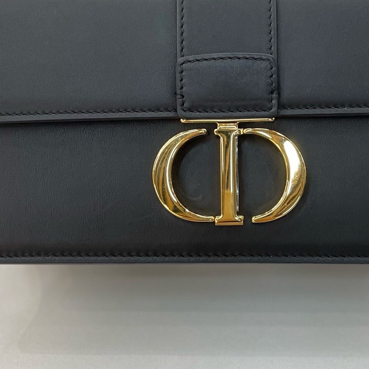迪奧dior 30 Montaigne 可調節 牛皮革-8