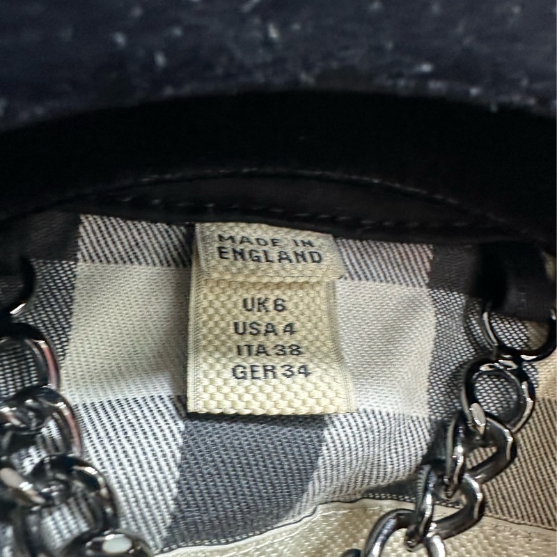 Burberry 經典黑色風衣 UK6碼-3