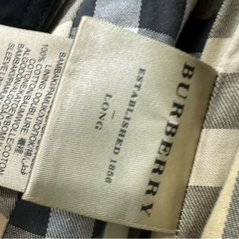 Burberry 經典黑色風衣 UK6碼-4