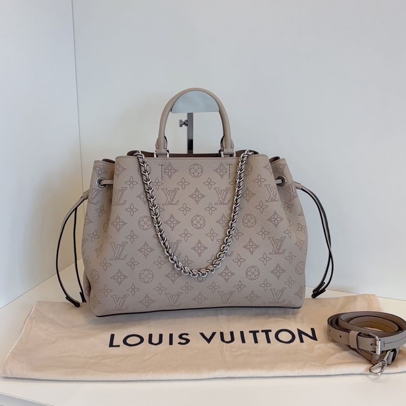 Louis Vuitton路易威登新款Bellatote月光女神抽繩 托特包「現貨」999新🈵-11