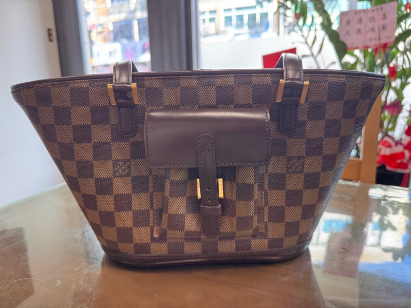 Louis Vuitton Damier Ebene Knightsbridge 劍橋包-4