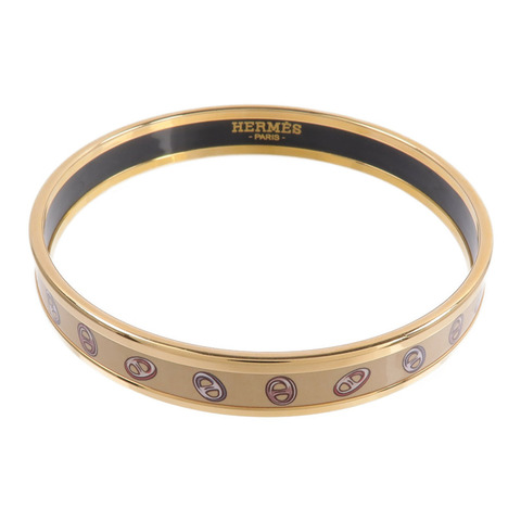 HERMES 金屬/琺瑯Funny Ice Cream Bangle手鐲Faubourg