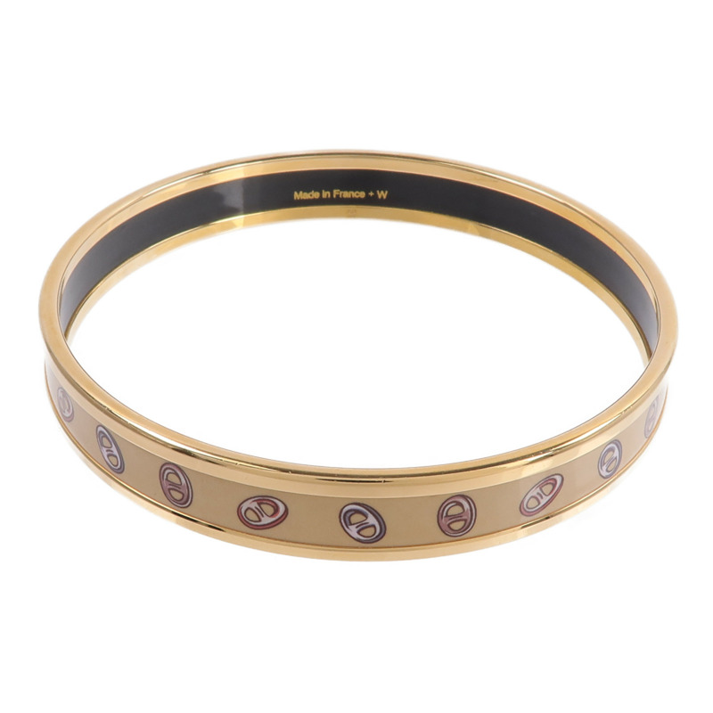 HERMES 金屬/琺瑯Funny Ice Cream Bangle手鐲Faubourg-2