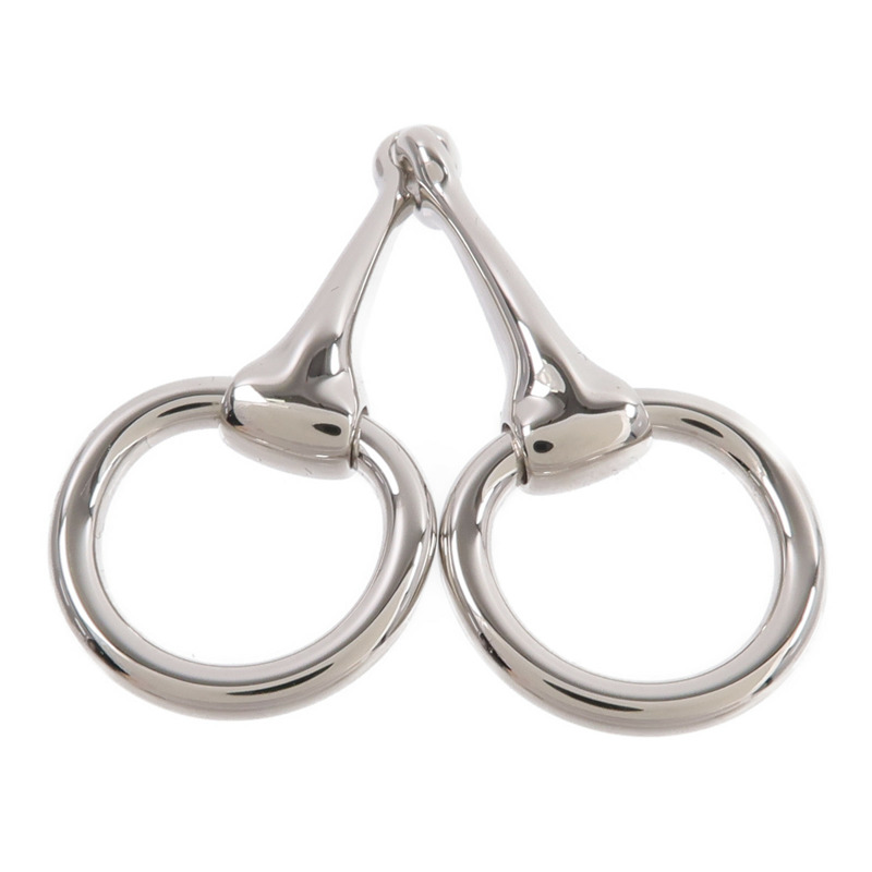 HERMES 金屬Mini Mors Twilly Ring絲巾扣-0
