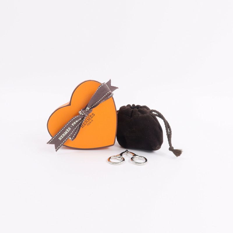 HERMES 金屬Mini Mors Twilly Ring絲巾扣-6