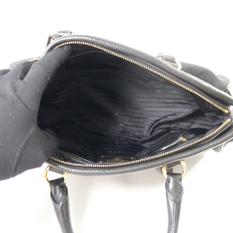 PRADA 尼龍2 Way Shoulder手挽肩背兩用袋-4