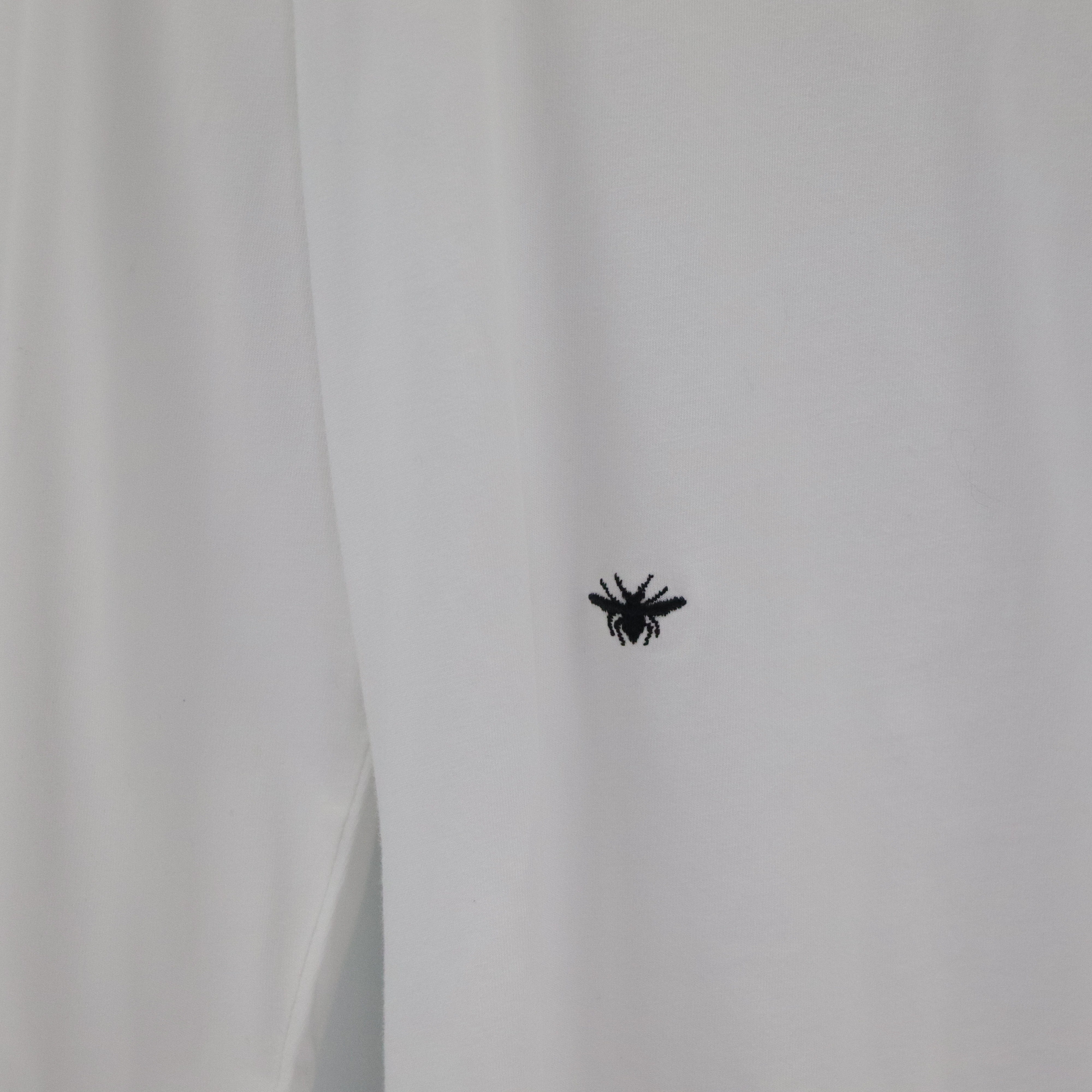 Dior 迪奧 童裝 蜜蜂刺繡 白色 長袖上衣-2