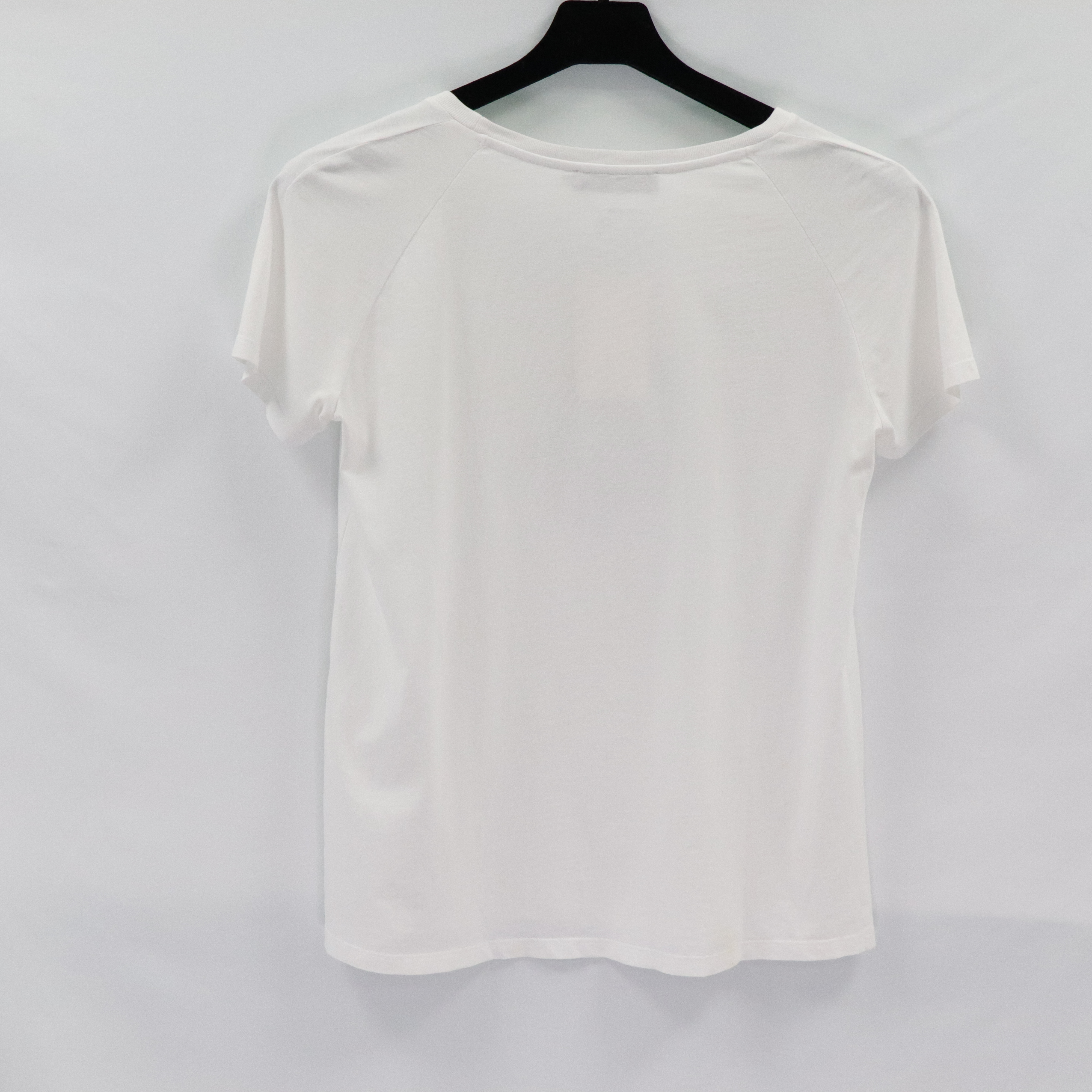 Dior 迪奧 童裝 白色 純棉 藍色LOGO 短袖上衣-3
