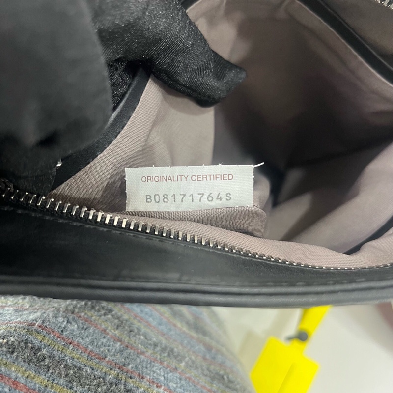 Bottega Veneta葆蝶家黑色編織斜挎-8