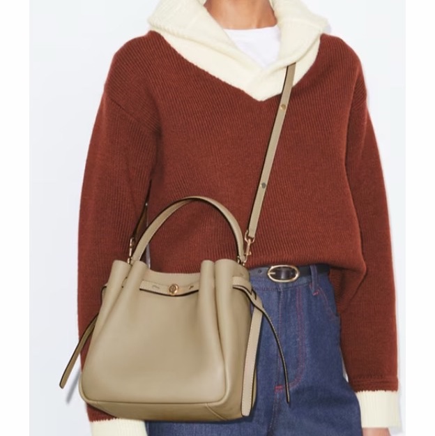 Tory Burch 女士 ROMY 水桶包均碼碼22cm*9.5cm*21.5cm-3