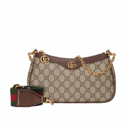 Gucci 女士 Ophidia 小號單肩包均碼碼小號、25cm*6cm*15.5cm