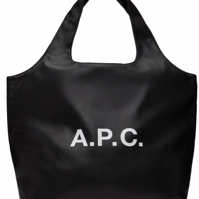 A.P.C. 男女同款 Ninon 徽標手提包均碼碼35cm*14cm*45cm-3