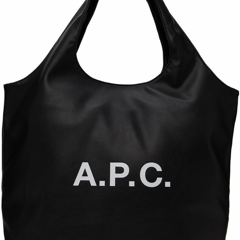 A.P.C. 男女同款 Ninon 徽標手提包均碼碼35cm*14cm*45cm-4