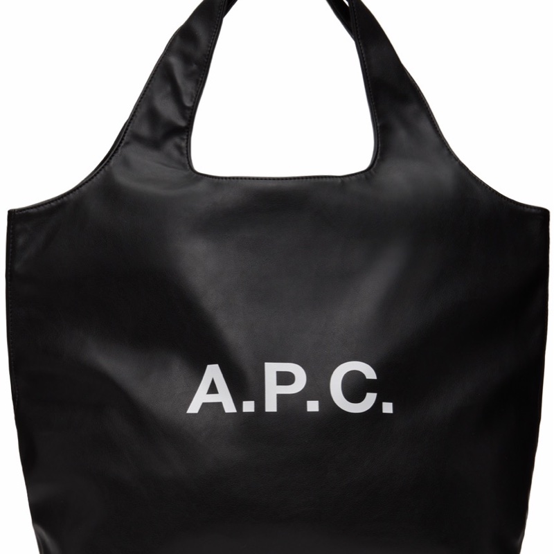 A.P.C. 男女同款 Ninon 徽標手提包均碼碼35cm*14cm*45cm-8