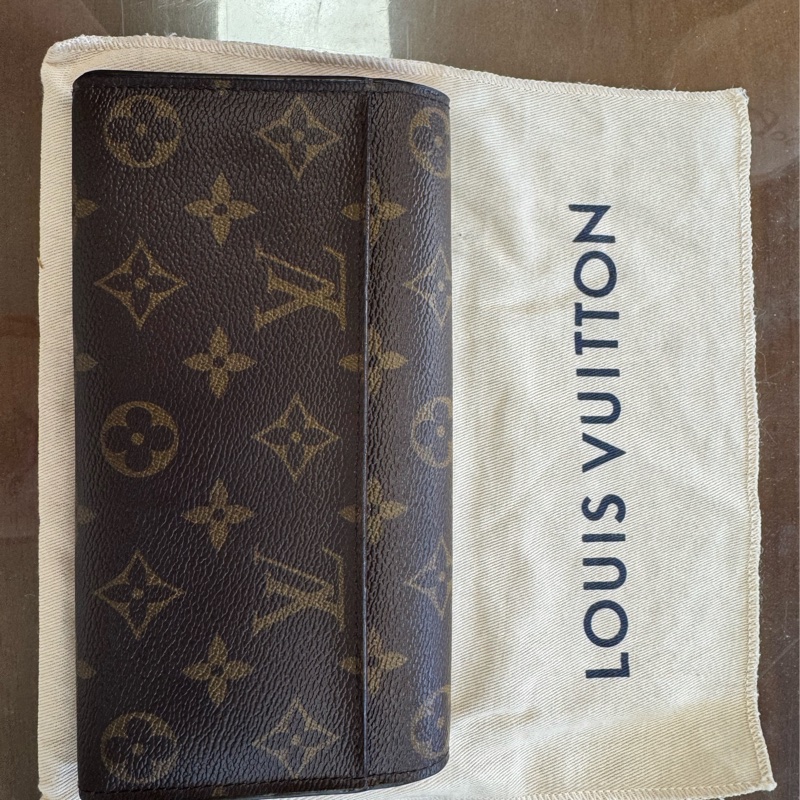 LV Monogram老花帆布長夾-6