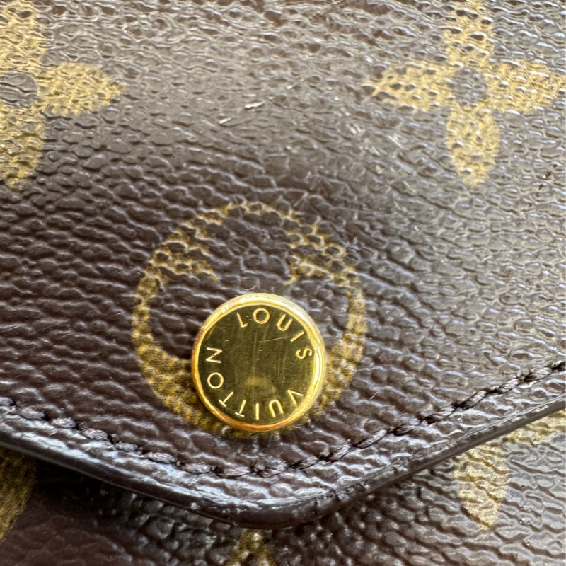 LV Monogram老花帆布長夾-7