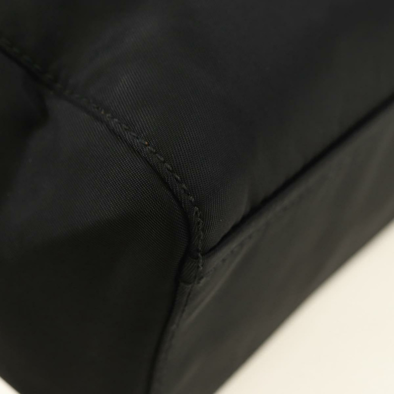 【日本直送】PRADA 尼龍手提包 黑色 銀色 正品 ki6652SM-14
