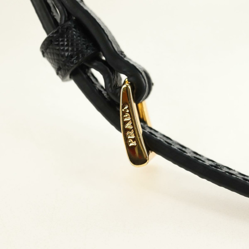 【日本直送】PRADA 尼龍雙肩包 黑色 金色 正品 181530SM-15