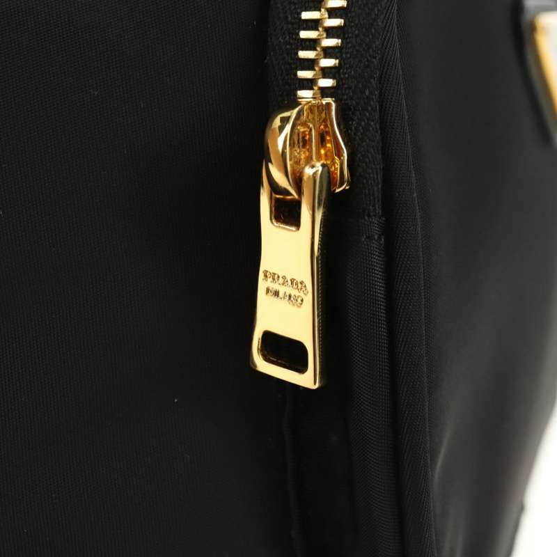 【日本直送】PRADA 尼龍雙肩包 黑色 金色 正品 181530SM-22