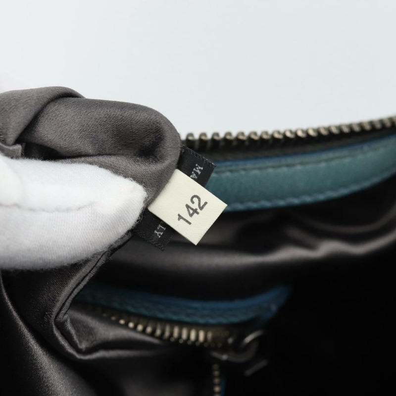 【日本直送】Miu Miu 手提包 皮革 兩用 綠色 正品 178911SAM-10
