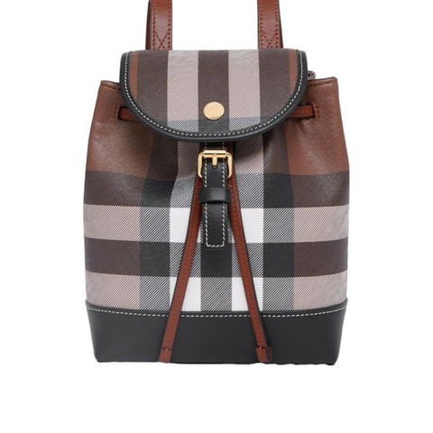 Burberry 女士 格紋微型雙肩包均碼碼常規、16cm*8cm*18.5cm