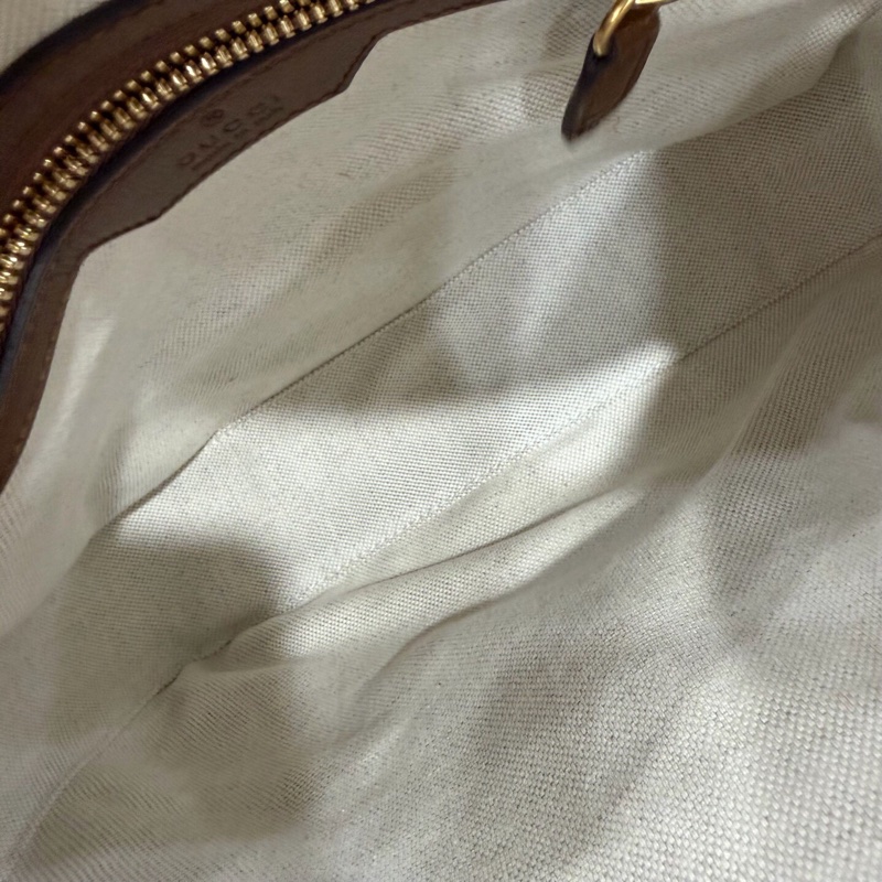 99.9新 gucci 古馳 老花郵差包 男女同款-5