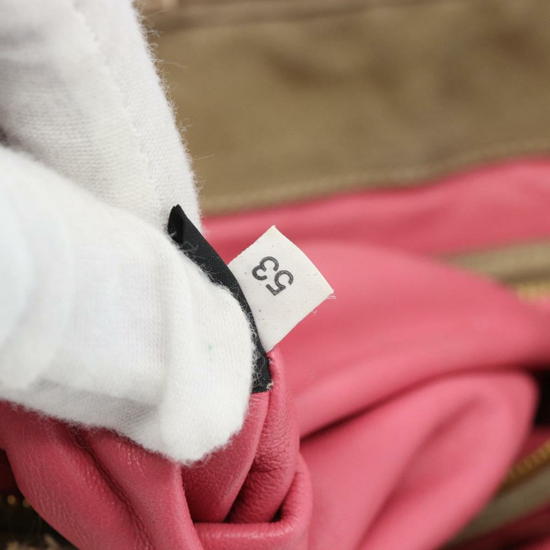 【日本直送】Miu Miu Matelasse 手袋 帆布 兩用 米色 金 正品 181934A-11