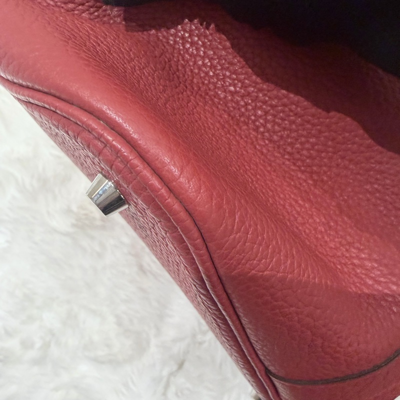 Hermes/ Picotin 26/ 紅/ 匡P-9