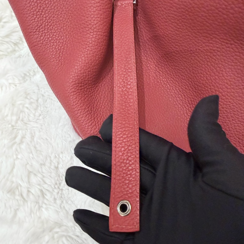 Hermes/ Picotin 26/ 紅/ 匡P-11