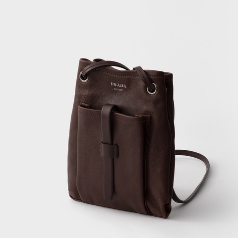 Prada 女士 皮革迷你單肩包均碼碼20cm*25cm