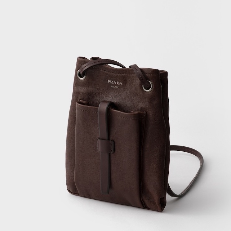 Prada 女士 皮革迷你單肩包均碼碼20cm*25cm-0