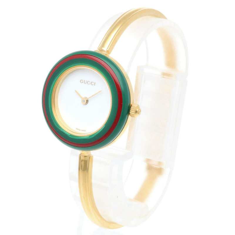 Gucci 手錶,GP 11 12.2 石英女錶,GUCCI 可更換錶圈,12 種顏色。-2