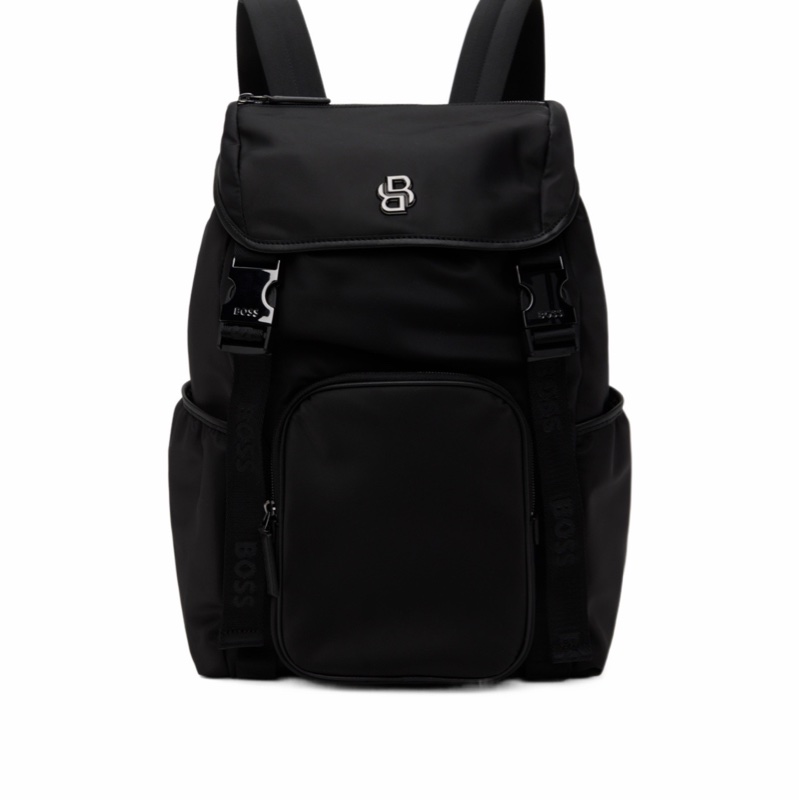 Hugo Boss 男士 Double Monogram 雙肩包均碼碼26.5cm*14cm*40.5cm-1