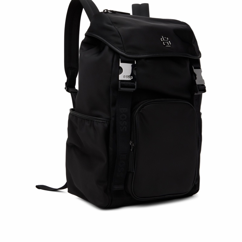 Hugo Boss 男士 Double Monogram 雙肩包均碼碼26.5cm*14cm*40.5cm-4