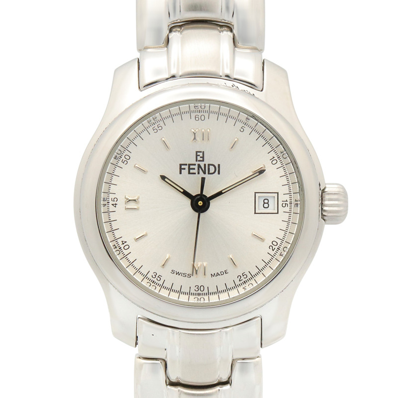 芬迪 (Fendi) 女士腕錶,不鏽鋼材質,銀色,210L-0