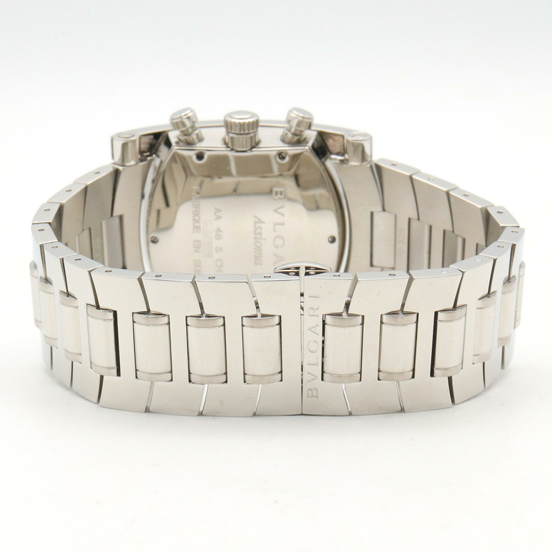 寶格麗 (Bulgari) Assioma Chrono 男士腕錶,不鏽鋼材質,灰色,型號 AA48SCH-3