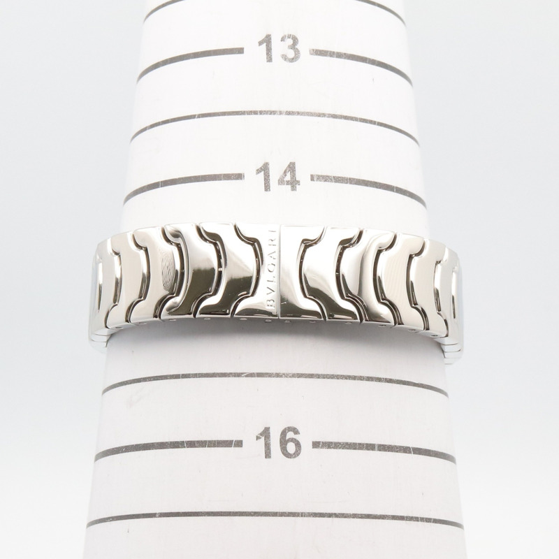 寶格麗 (Bulgari) Solo Tempo 系列腕錶，不鏽鋼材質，女士款，白色 (ST29S)-6