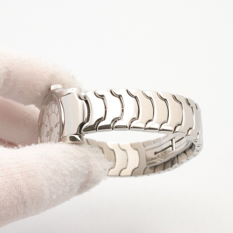 寶格麗 (Bulgari) Solo Tempo 系列腕錶，不鏽鋼材質，女士款，白色 (ST29S)-7