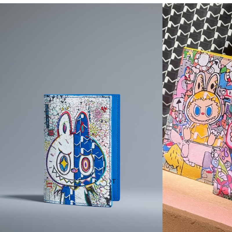 Moynat x Labubu Passport holder-2