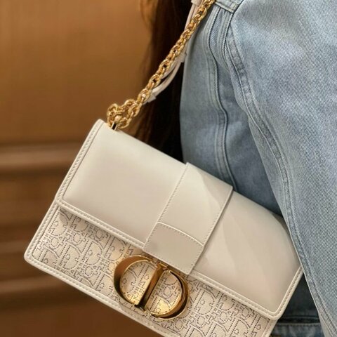 Dior 聖誕限定蒙田30小號 21*11*6  98新配件塵袋