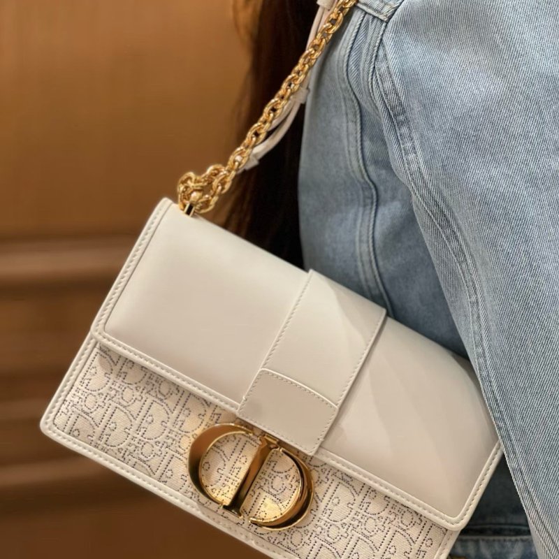 Dior 聖誕限定蒙田30小號 21*11*6  98新配件塵袋-0