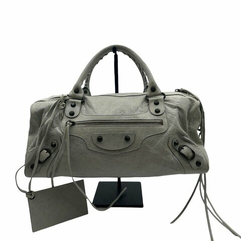 【美收精品】Balenciaga 藍色機車包 C-574【隔月月中將轉賣至日本 上架期限30天】