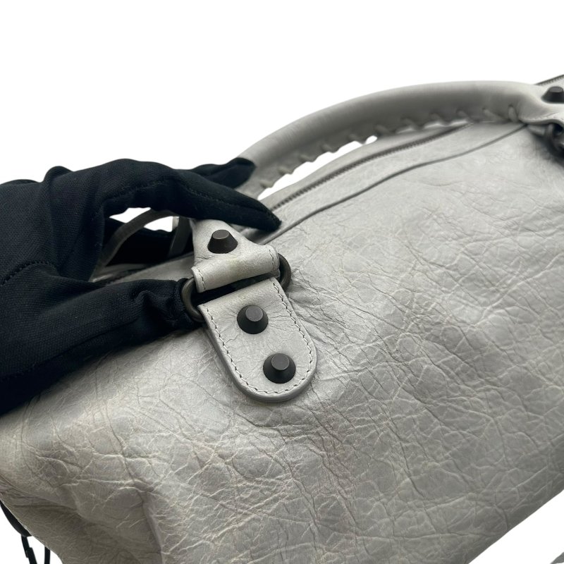【美收精品】Balenciaga 藍色機車包 C-574【隔月月中將轉賣至日本 上架期限30天】-10