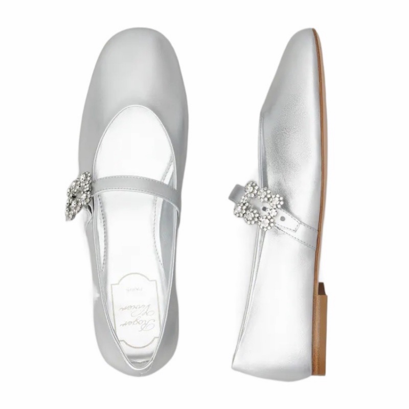 Roger Vivier 女士 圓頭瑪麗珍鞋35 36 36.5 37 38 39 40 41 42碼-1