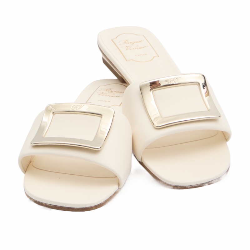 Roger Vivier 女士 圓頭拖鞋36 36.5 37 37.5 38 38.5 39 39.5 40 40.5 41碼-2