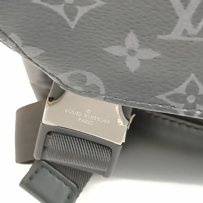 LOUIS VUITTON VOYAGER郵差包小號黑色肩背包PVC2018-4